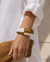 Aurelia Shield Gold Cuff