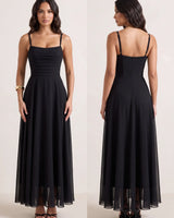 Balletcore Corset Maxi Dress