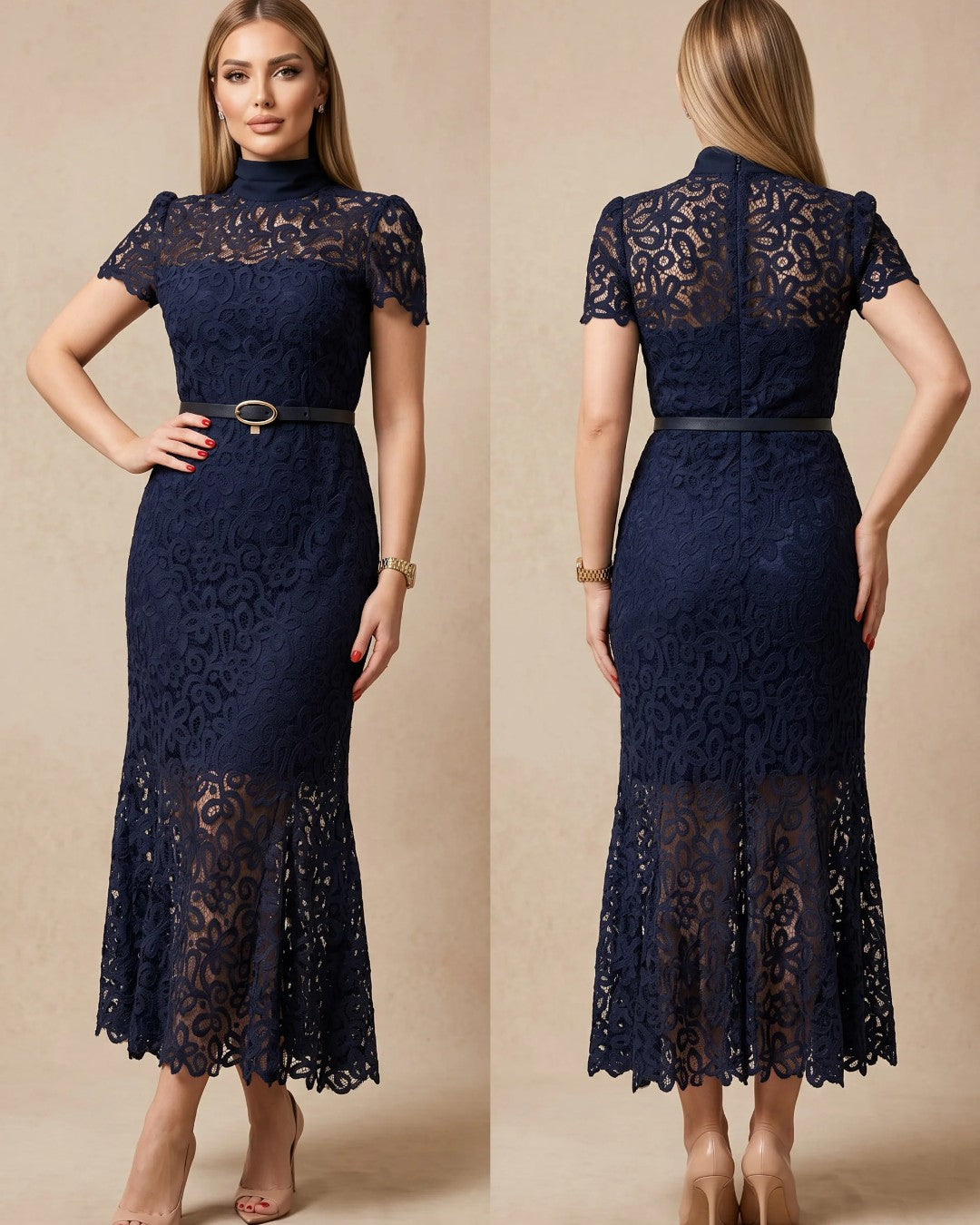 Belle Époque Lace Dress + Belt