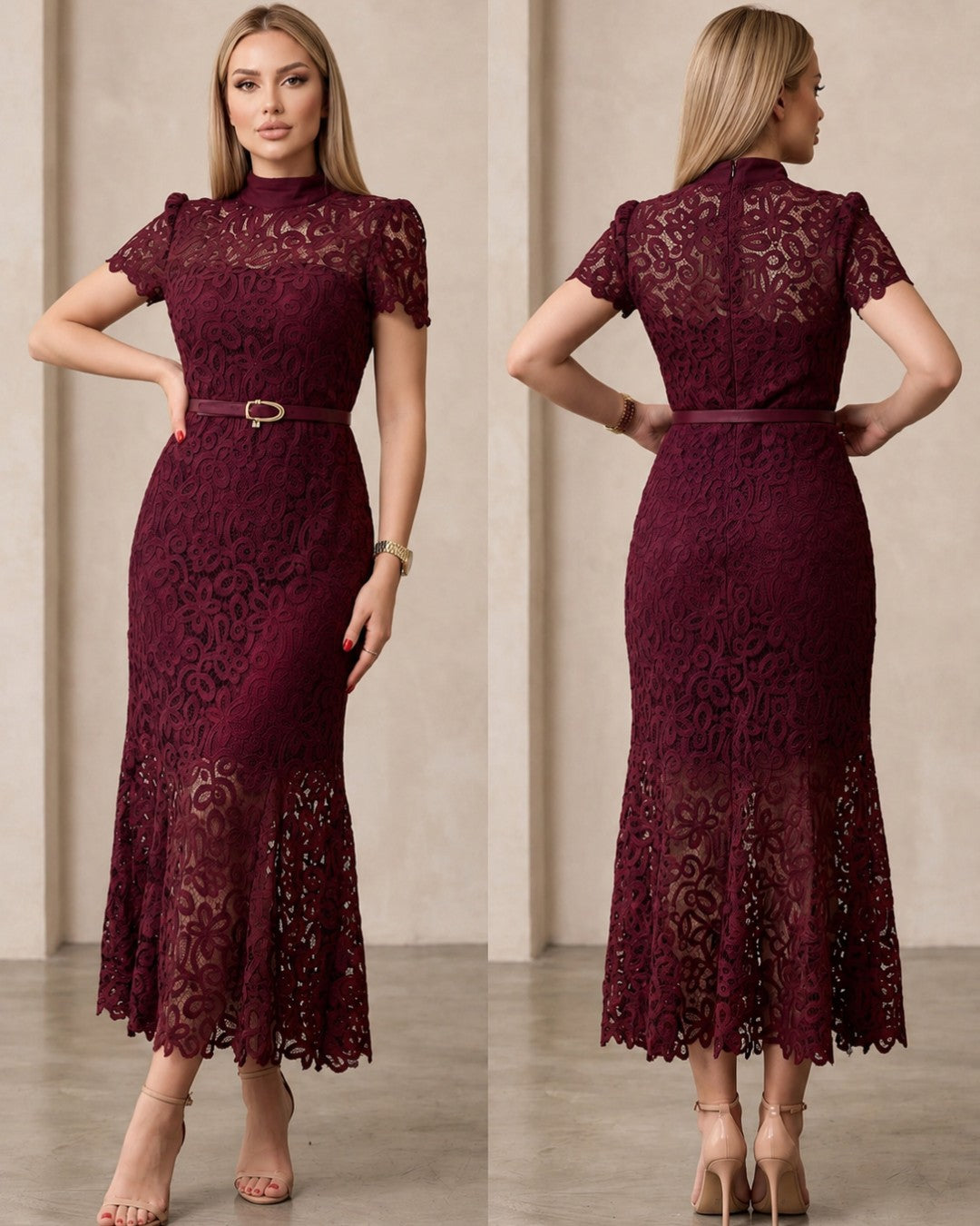 Belle Époque Lace Dress + Belt