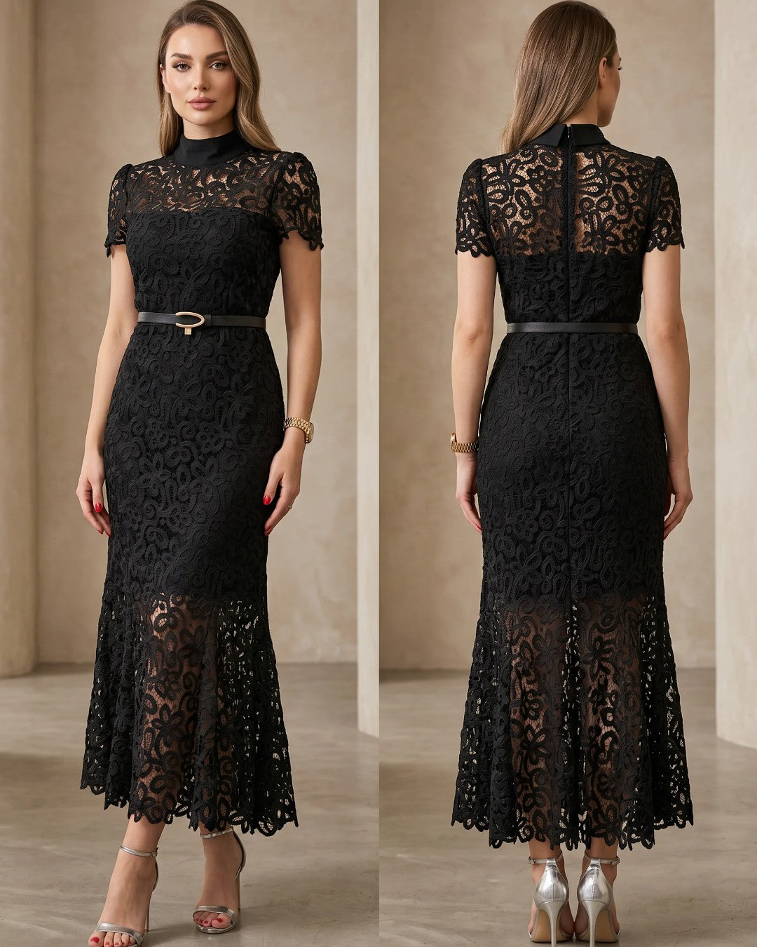 Belle Époque Lace Dress + Belt
