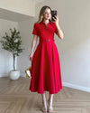 Belted Formal Dress