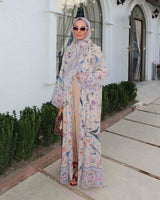 Blush Breeze Abaya