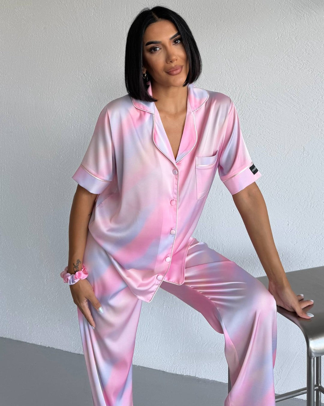 Blush Cloud Pajama Set