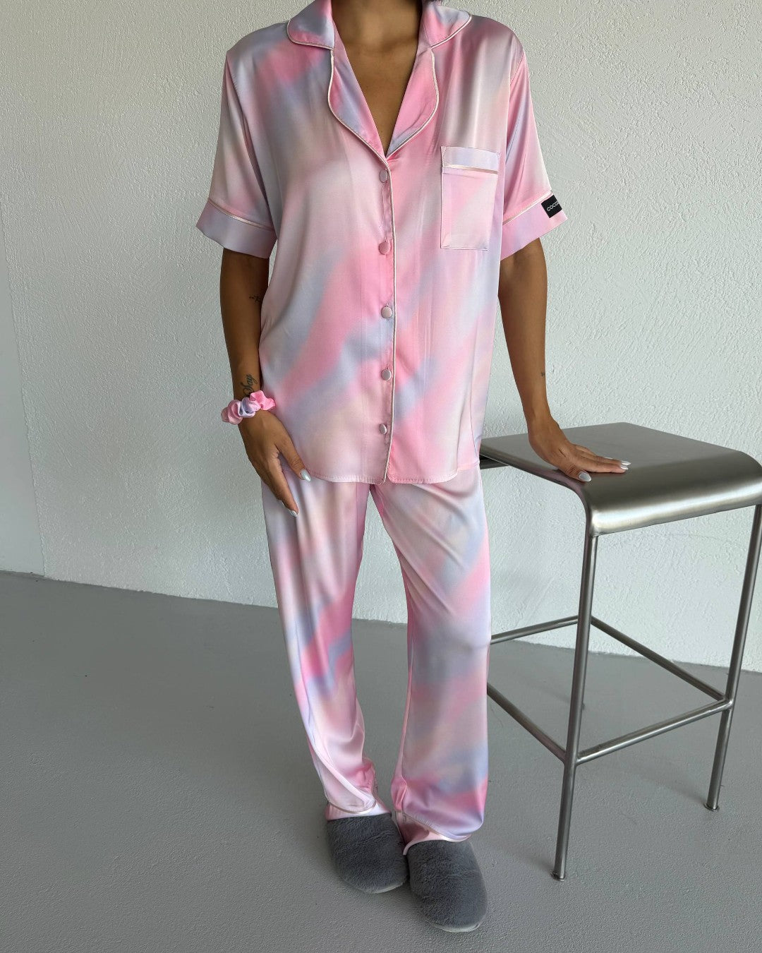 Blush Cloud Pajama Set