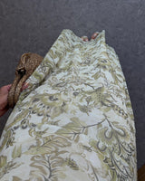Botanical Off-Shoulder Maxi Dress