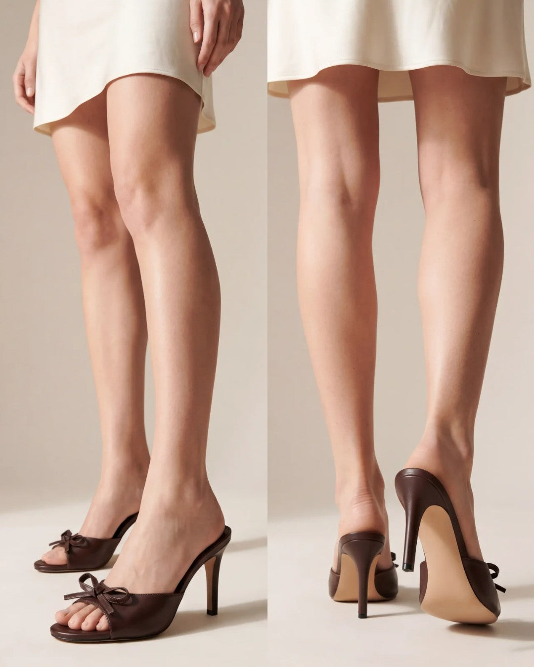 Bow Mule Heels