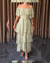 Camellia Ruffle Dress