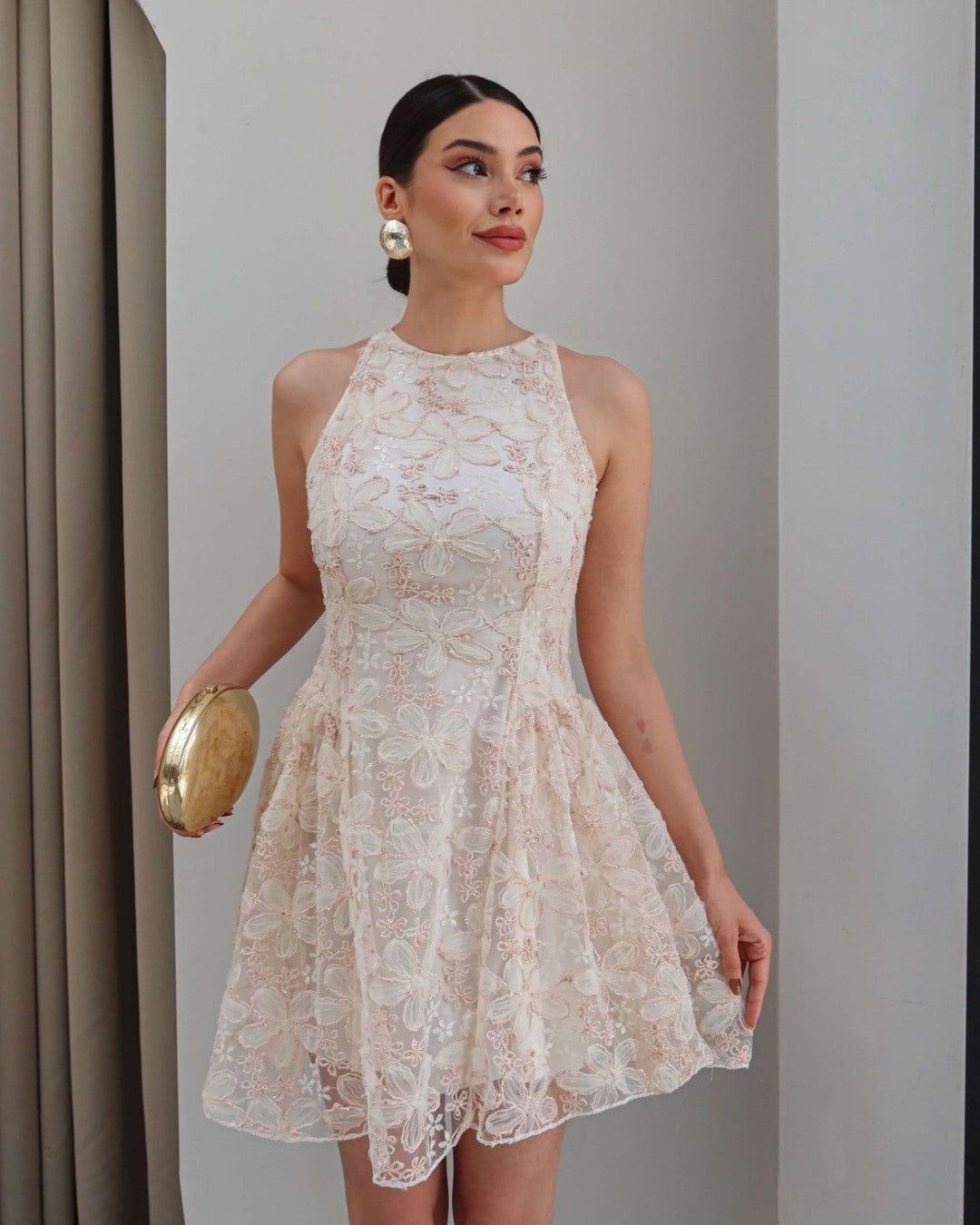 Charlotte Floral Lace Dress