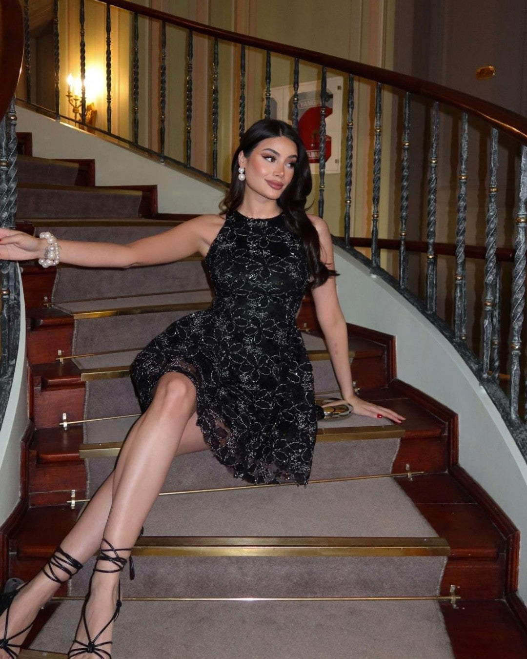 Charlotte Floral Lace Dress