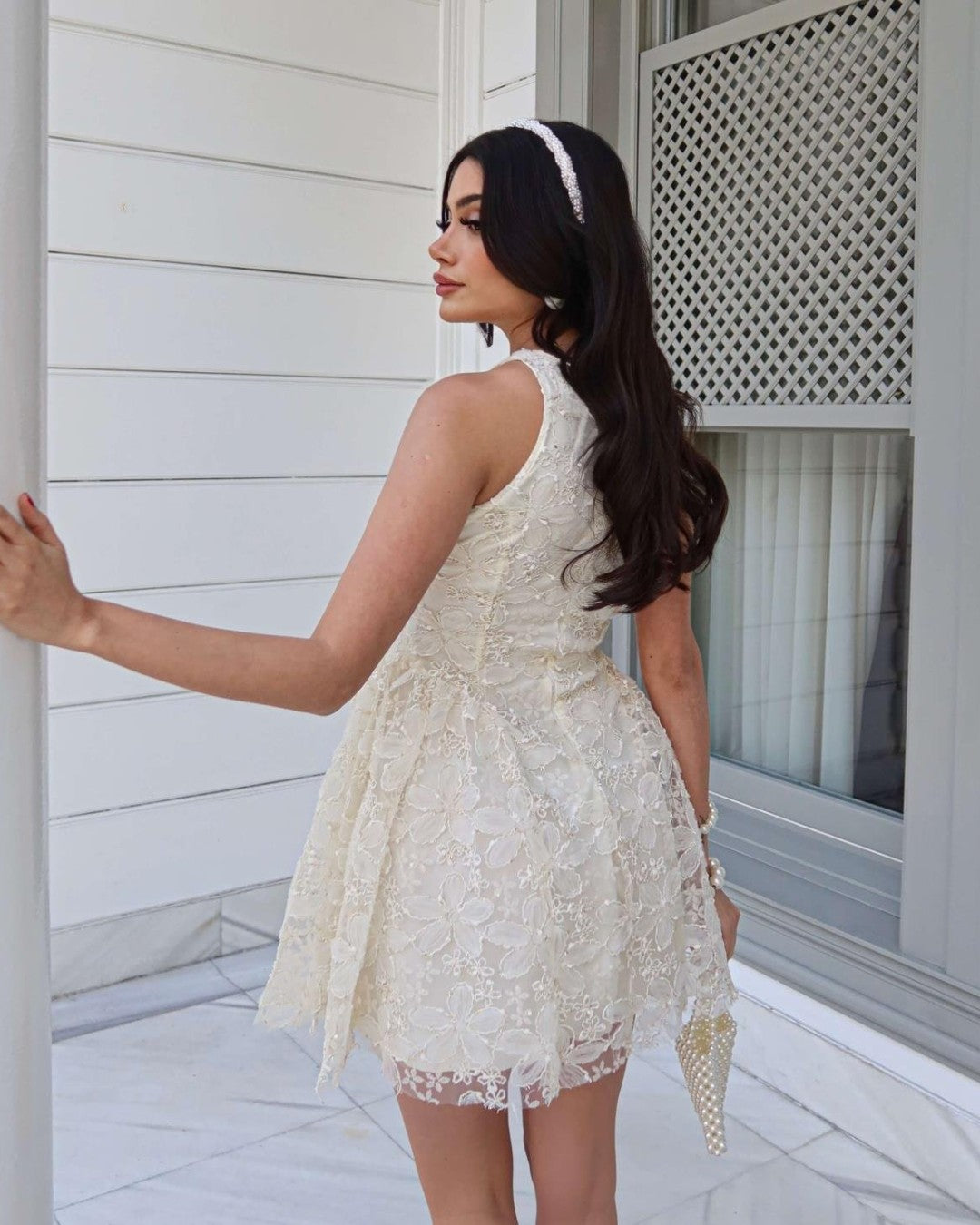 Charlotte Floral Lace Dress