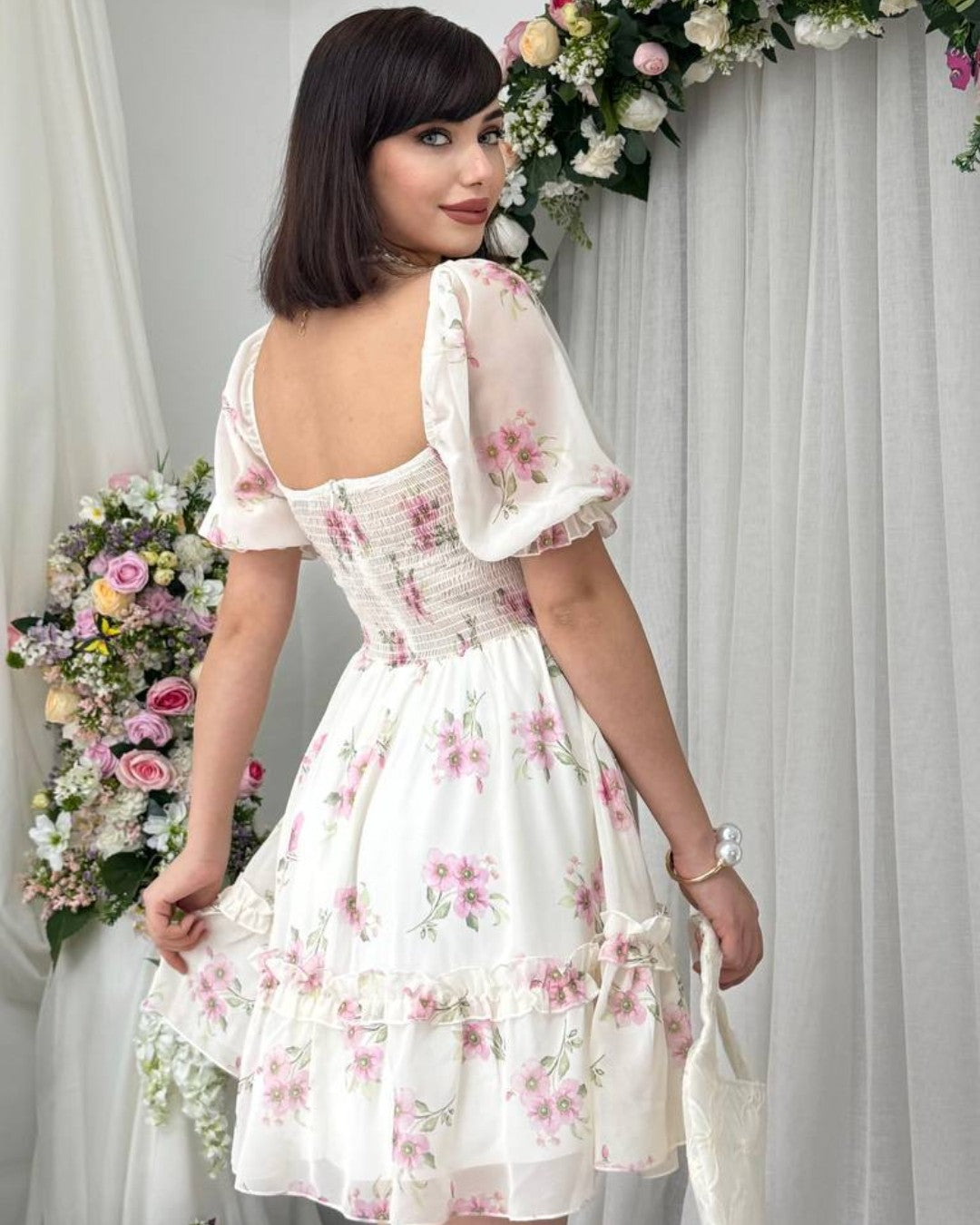 Charming Floral Dress