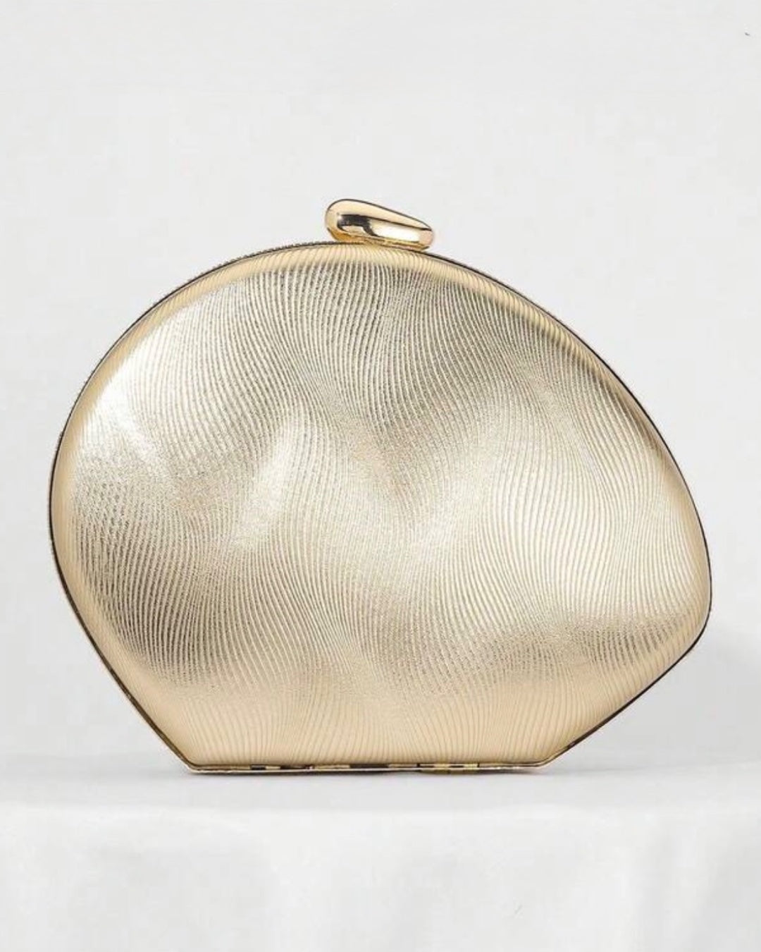Chic Gold Evening Clutch