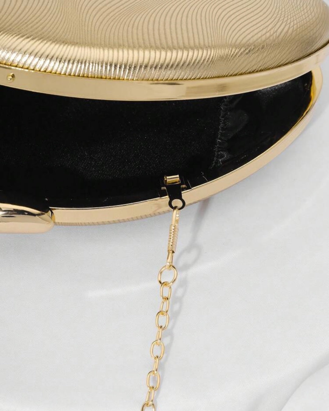 Chic Gold Evening Clutch