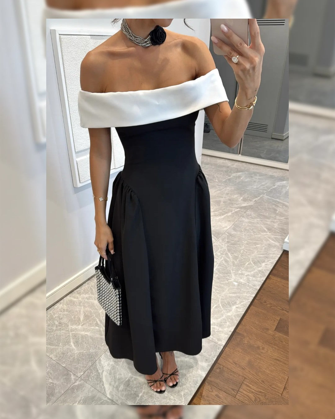Chic Off-Shoulder Dress