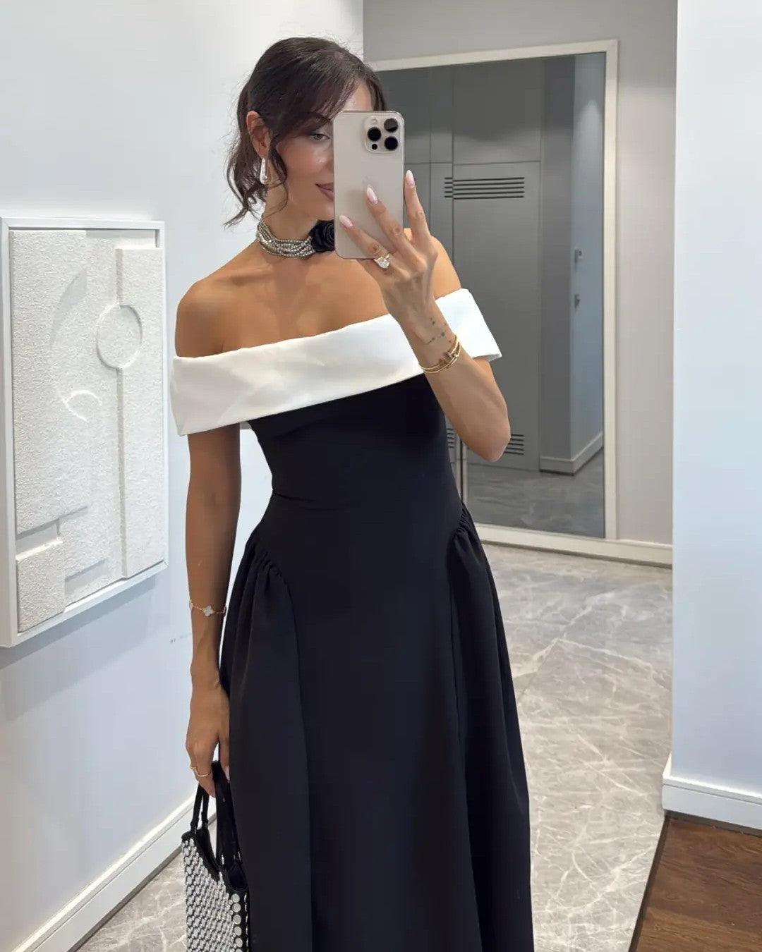 Chic Off-Shoulder Dress