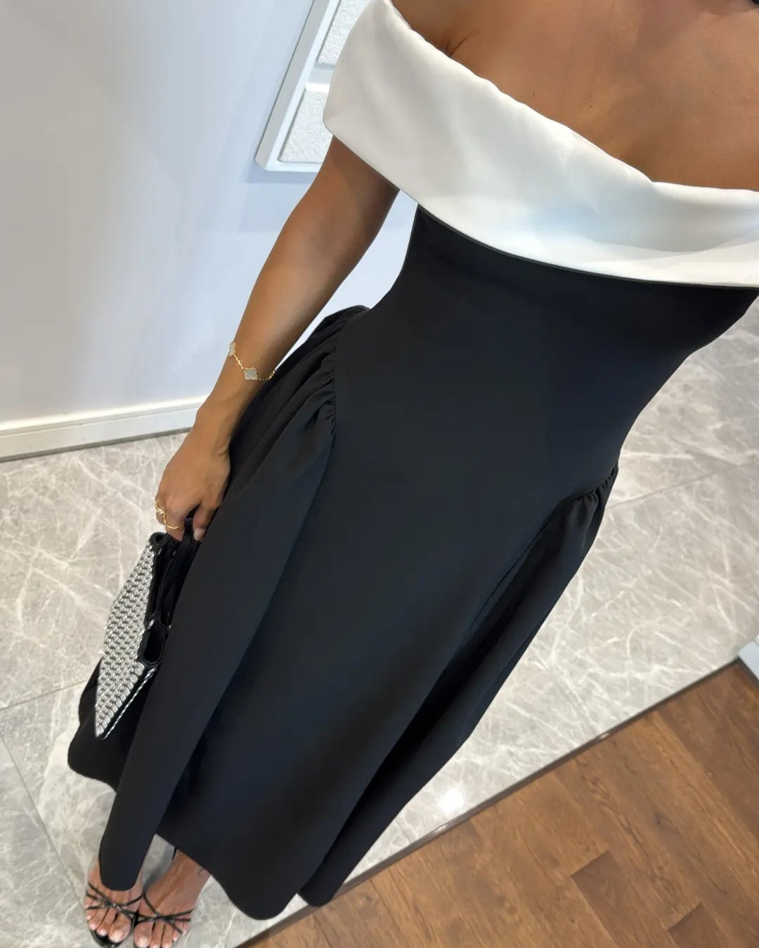 Chic Off-Shoulder Dress