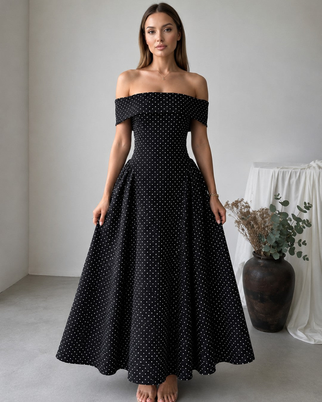 Cinderella Polka Dress