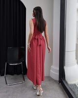 Classic Feminine Polka Dress