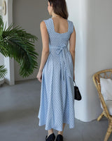 Classic Feminine Polka Dress