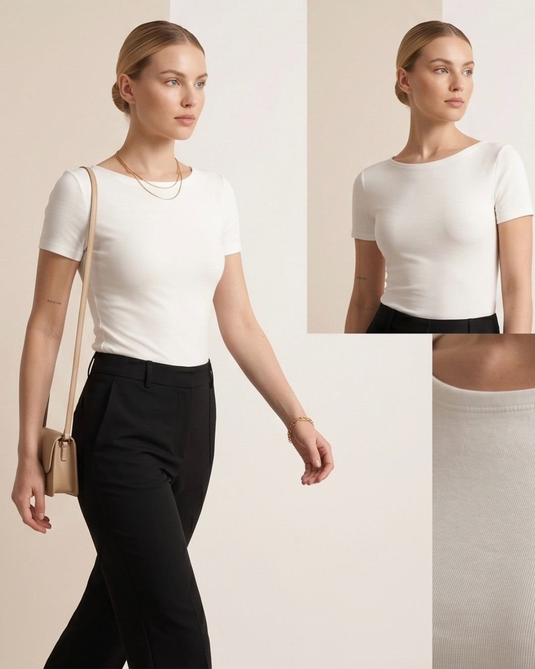 Clean Cut Fitted Tee