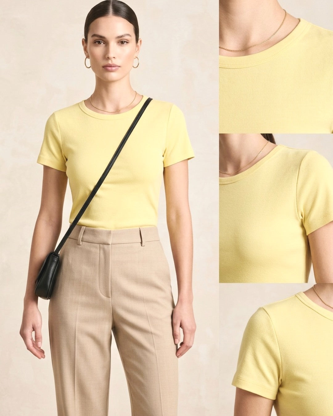 Clean Cut Fitted Tee