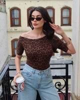 Cocoa Leopard Tee