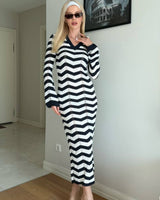 Contour Knit Midi Dress