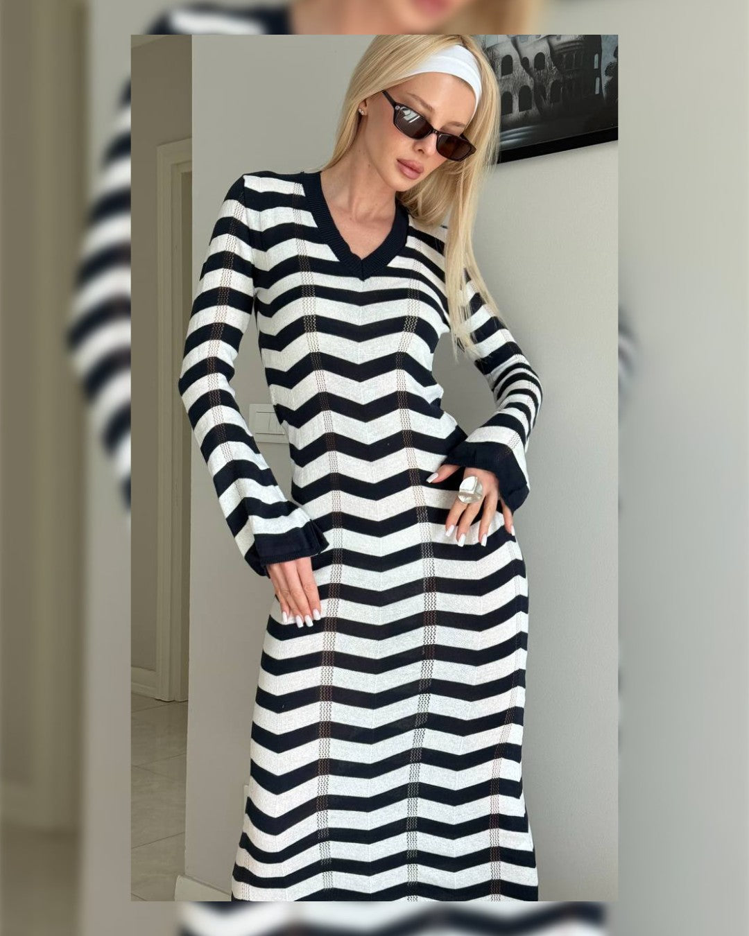 Contour Knit Midi Dress