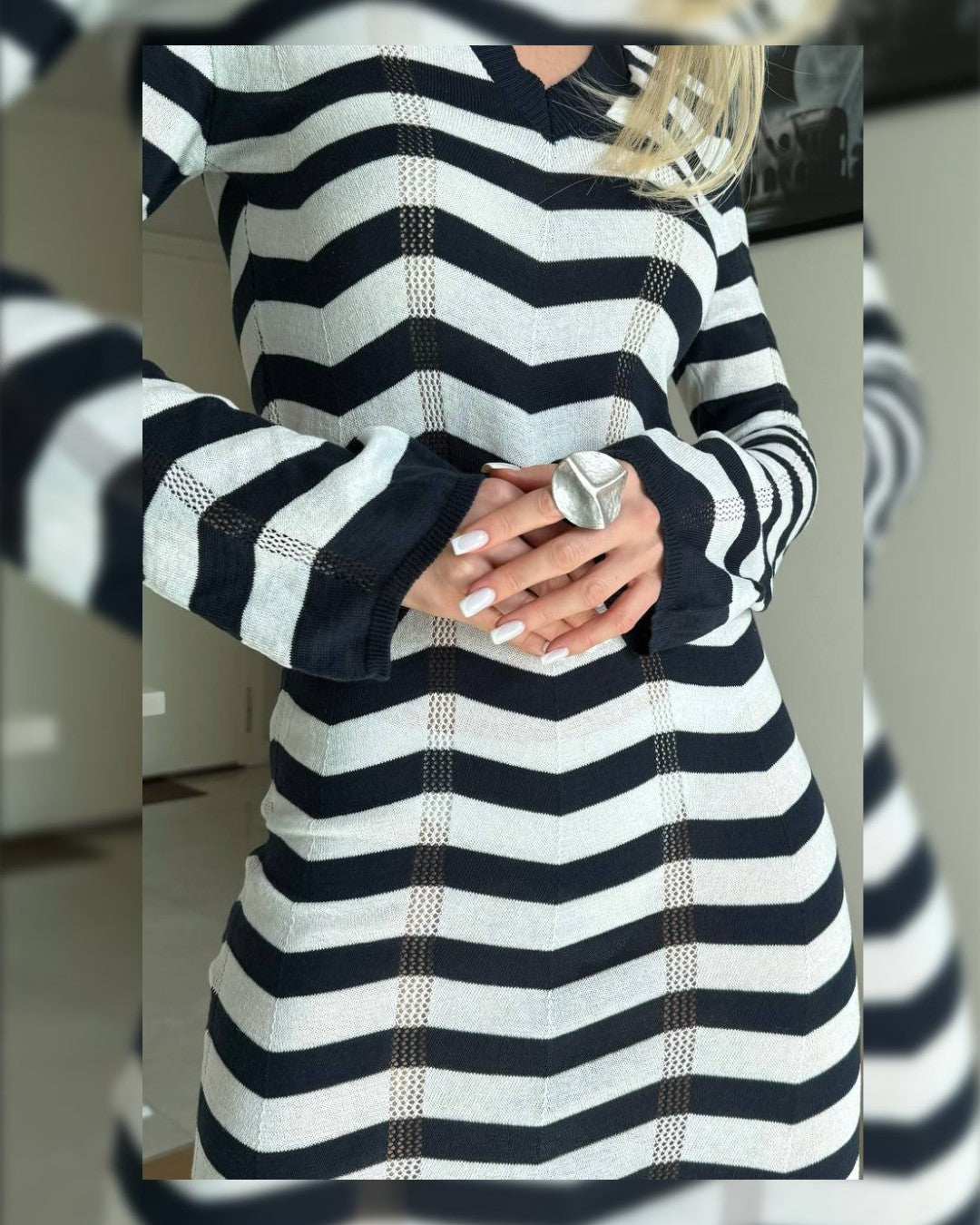 Contour Knit Midi Dress