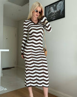 Contour Knit Midi Dress