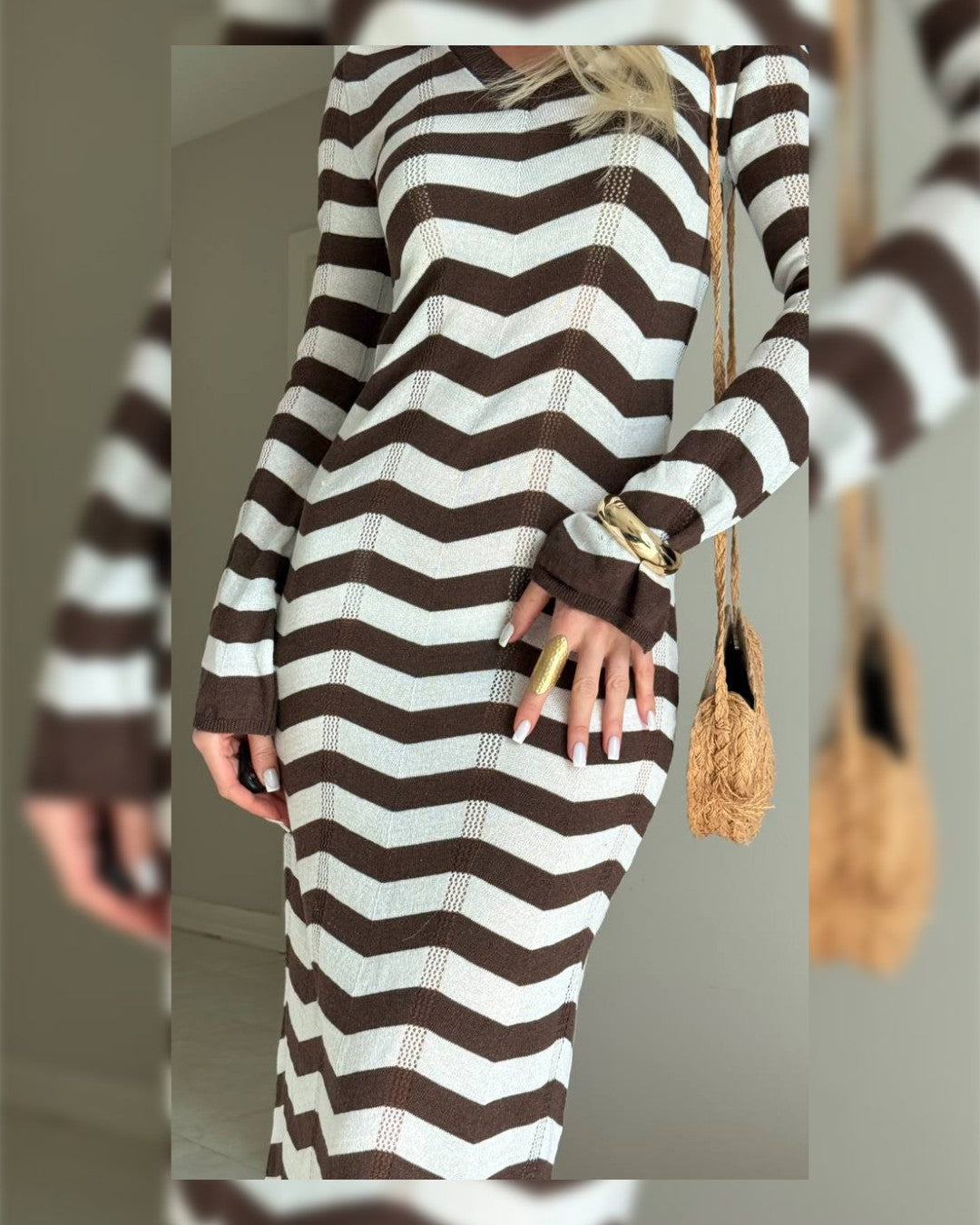 Contour Knit Midi Dress