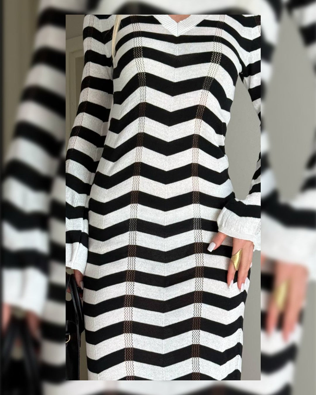 Contour Knit Midi Dress