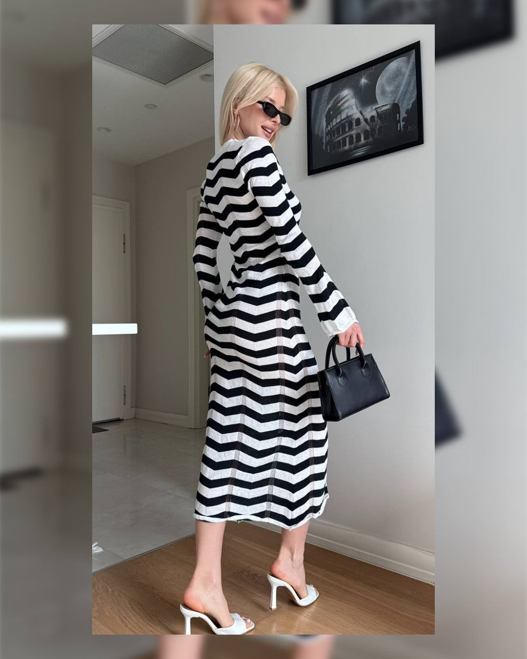 Contour Knit Midi Dress