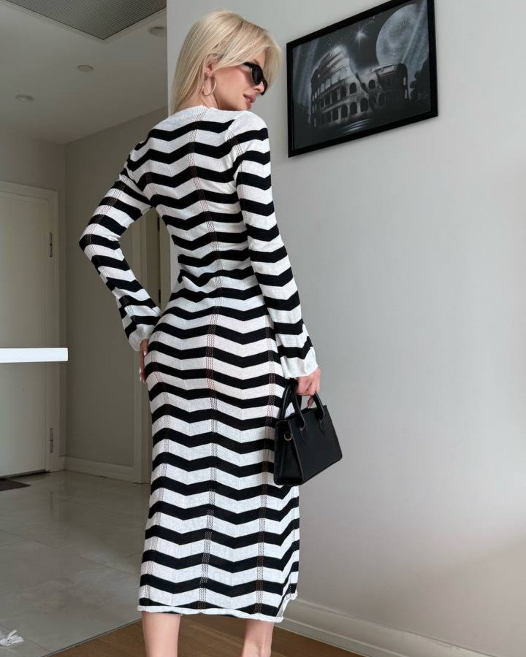 Contour Knit Midi Dress
