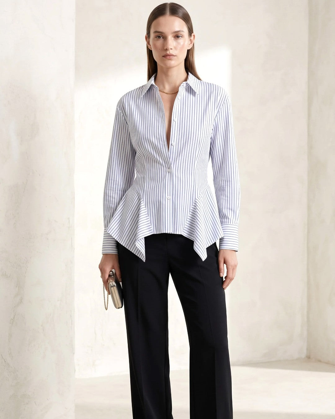 Contour Stripe Shirt