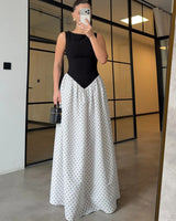 Corset Polka Flow Dress
