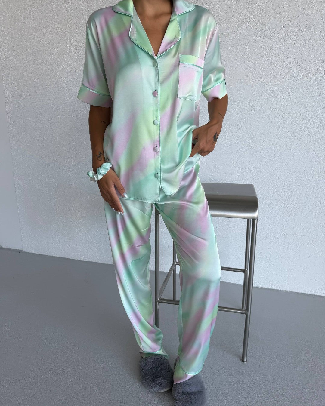 Cotton Candy Pajama Set