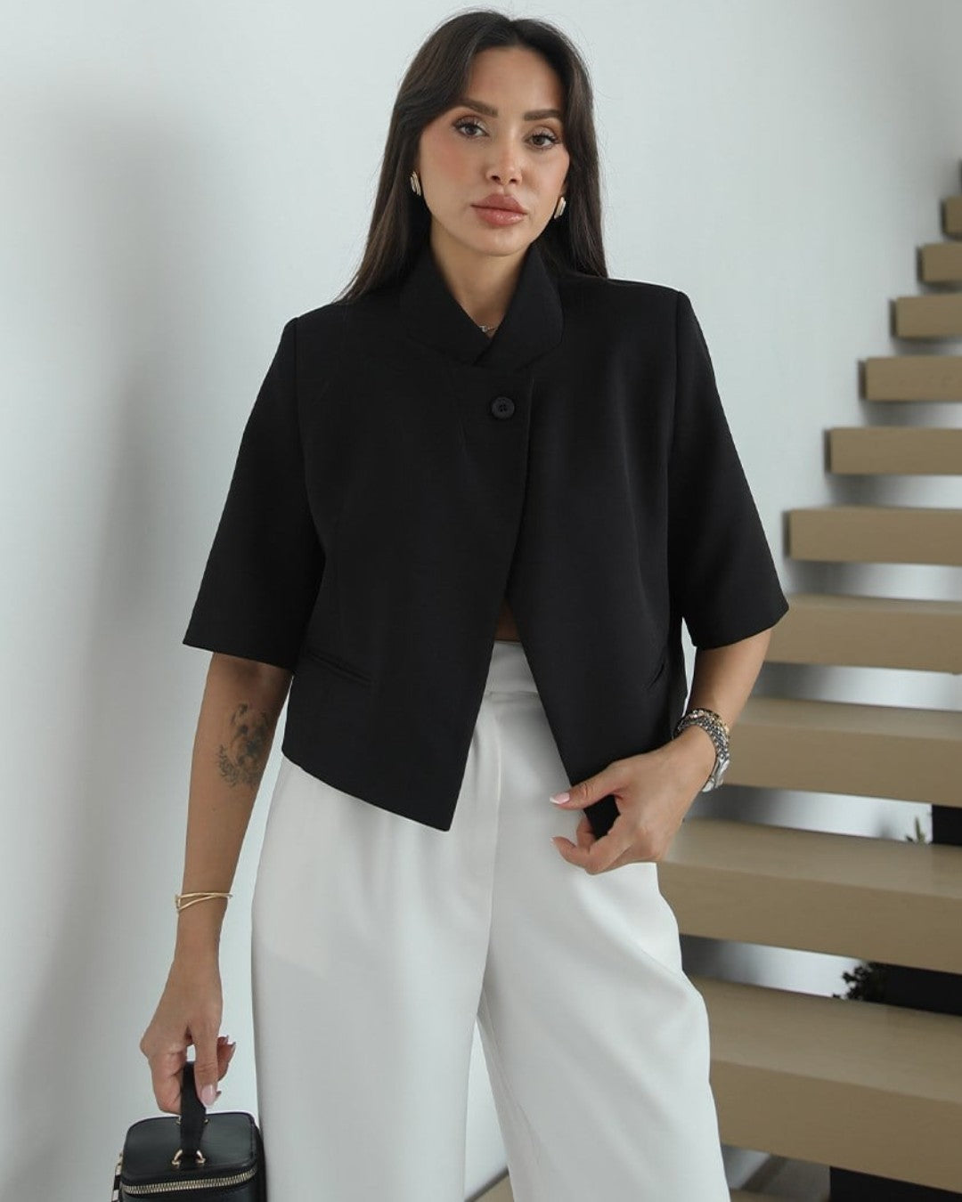 Crop Chic Blazer