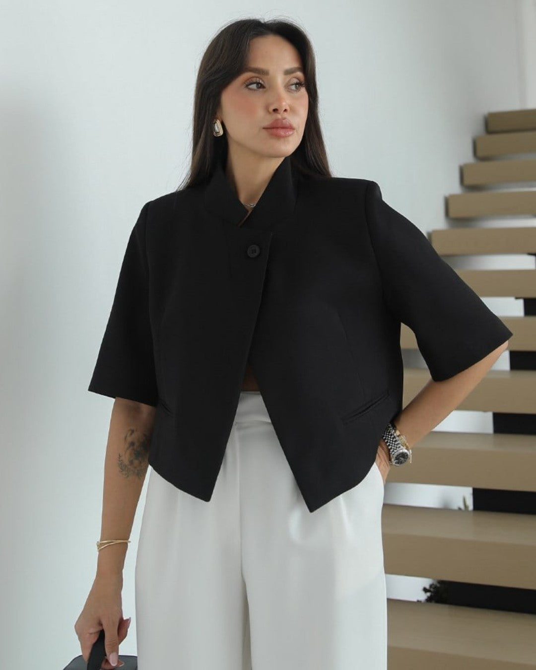 Crop Chic Blazer