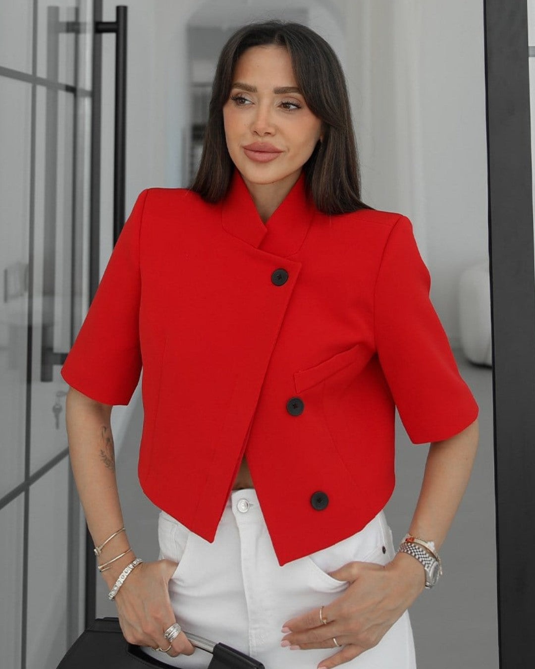 Crop Chic Blazer