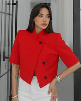 Crop Chic Blazer