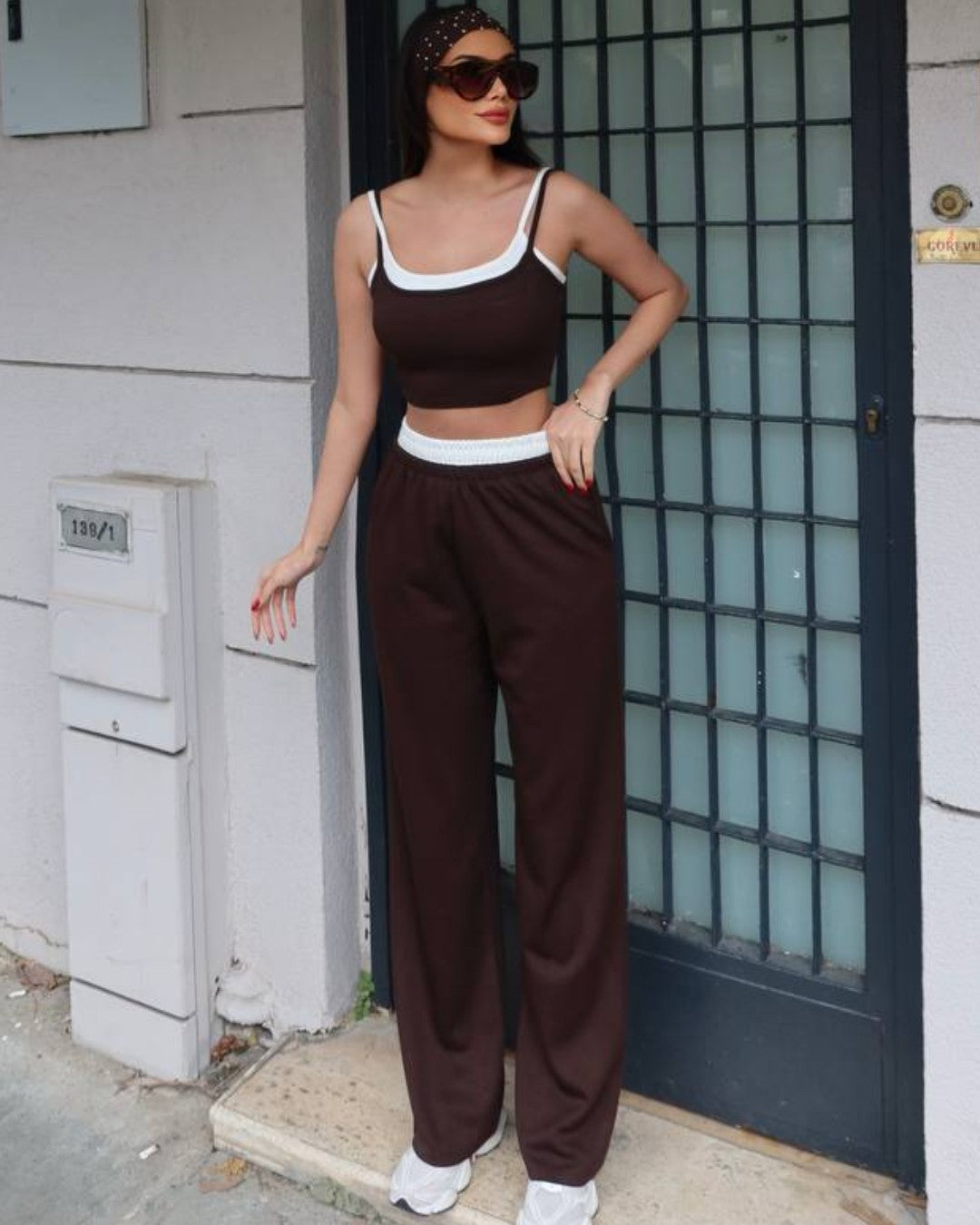 Cropped Lounge Co-Ord Set