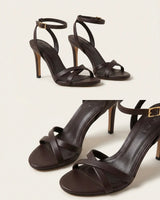 Cross-Strap Ankle Heels
