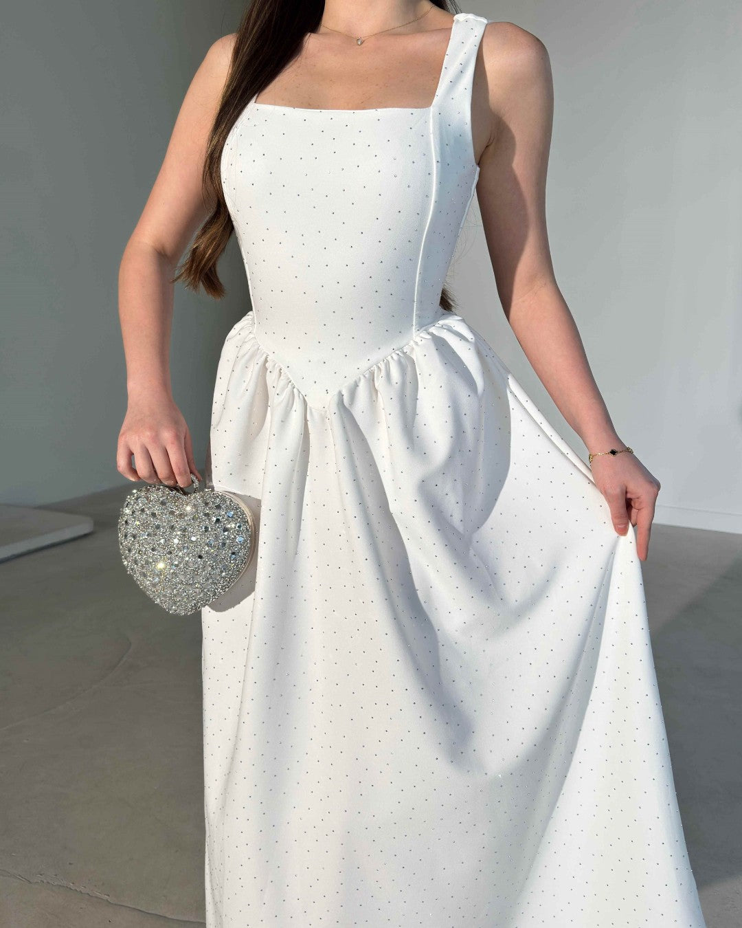Crystal Dust Midi Dress