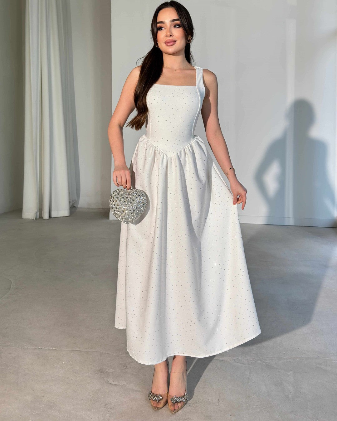 Crystal Dust Midi Dress