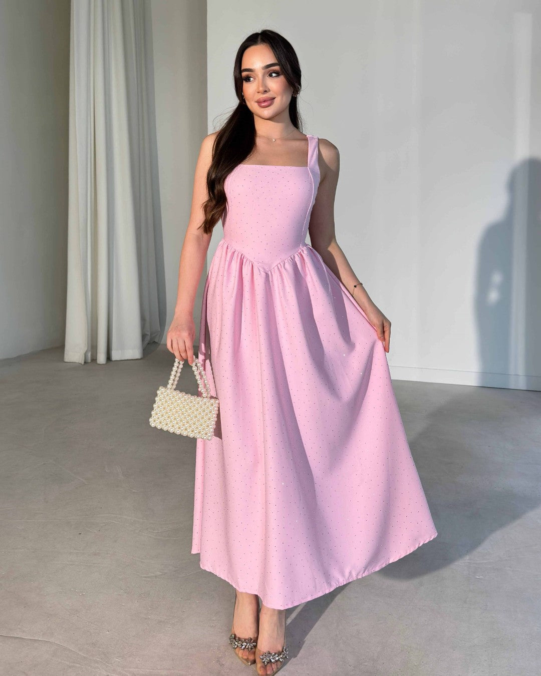 Crystal Dust Midi Dress