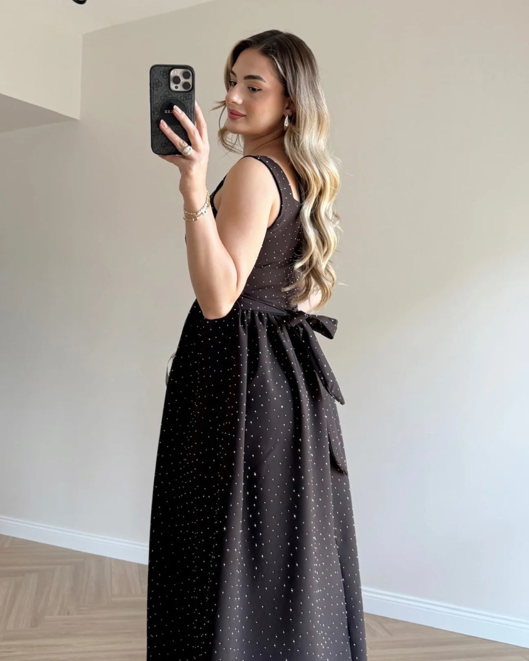 Crystal Dust Midi Dress