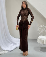 Dark Lace Hourglass Set