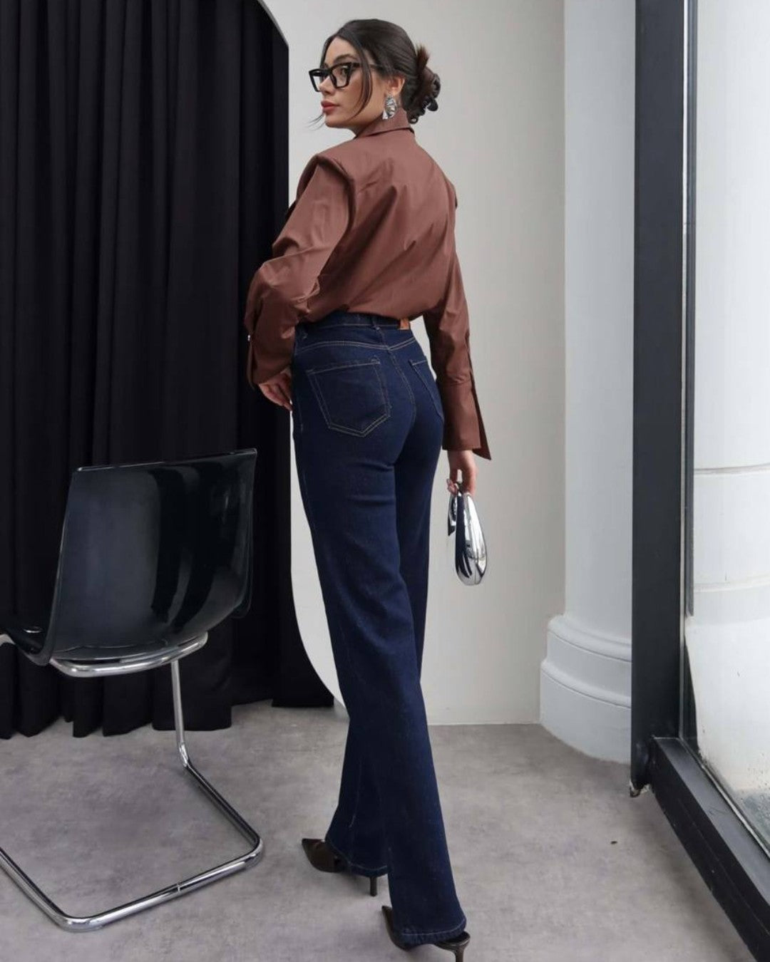Dark Wash Denim+ Belt